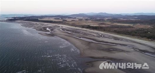 ▲국내 첫 해양경관보호구역으로 지정된 충남 보령 소황사구. (사진=해양수산부 제공)