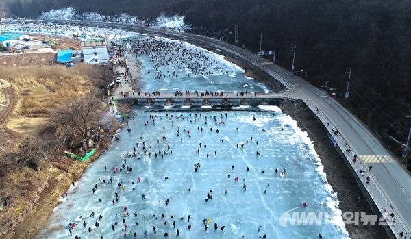 안동암산얼음축제 모습. (사진=안동시)