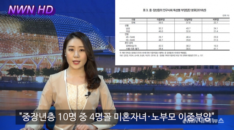 ▲nwn내외방송 뉴스 영상 캡처