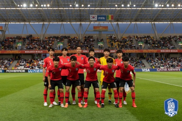 ▲대한민국 축구 대표팀. (사진=대한축구협회 제공)