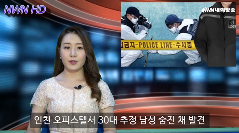 ▲nwn내외방송 뉴스 영상 캡처