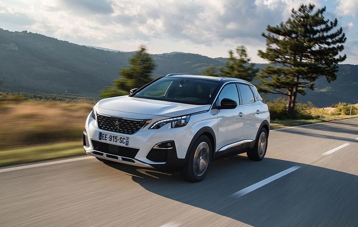 ▲ 푸조3008 SUV 모습. (사진=한불모터스 제공)