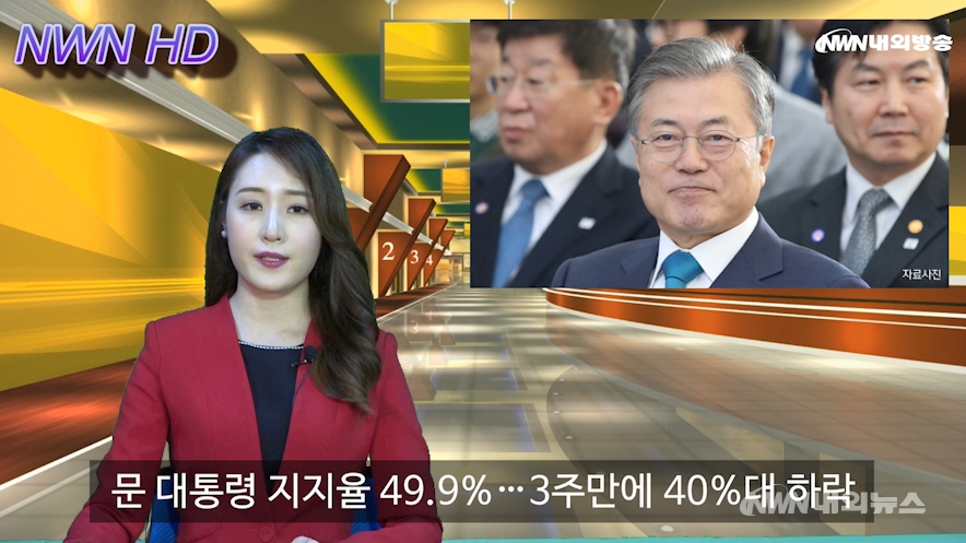 ▲nwn내외방송 뉴스 영상