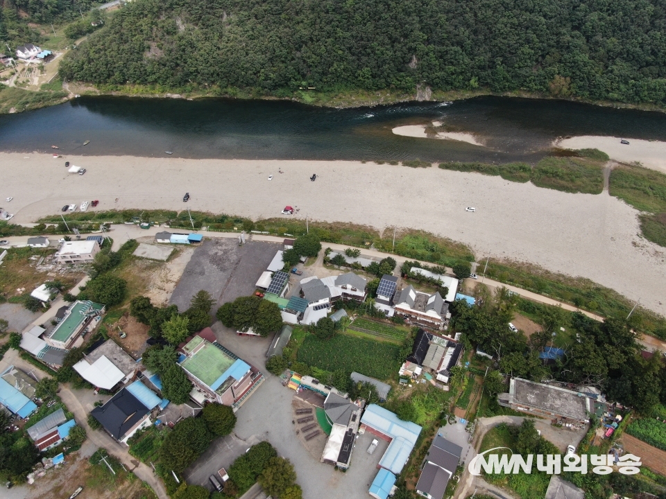 ▲ 하늘에서 본 무궁화 마을 전경. (사진=정동주 사진전문 기자)