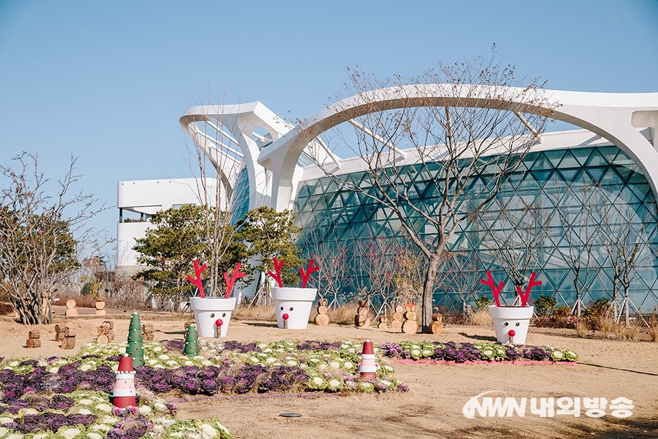 ▲'윈터가든 페스티벌'이 열리는 서울식물원의 모습. (사진=서울시 제공)