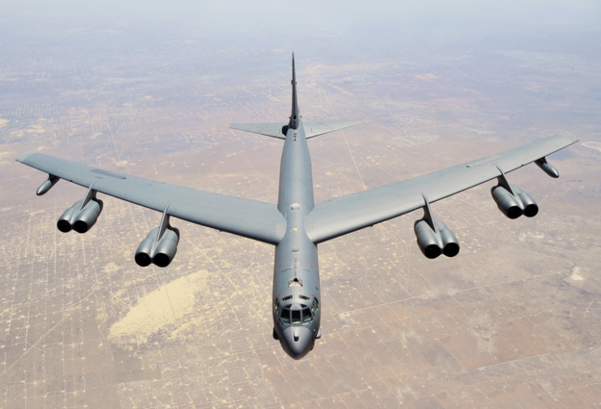 ▲ 미 공군 전략폭격기 B-52H▲ 미 공군의 지상감시정찰기 ‘E-8C 조인트스타즈(J-STARS)’