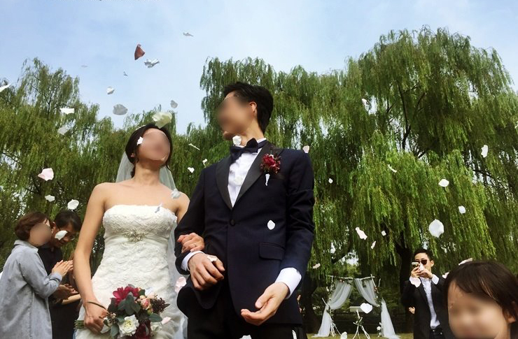 ▲서울 용산가족공원 결혼식. (사진=서울시 제공)