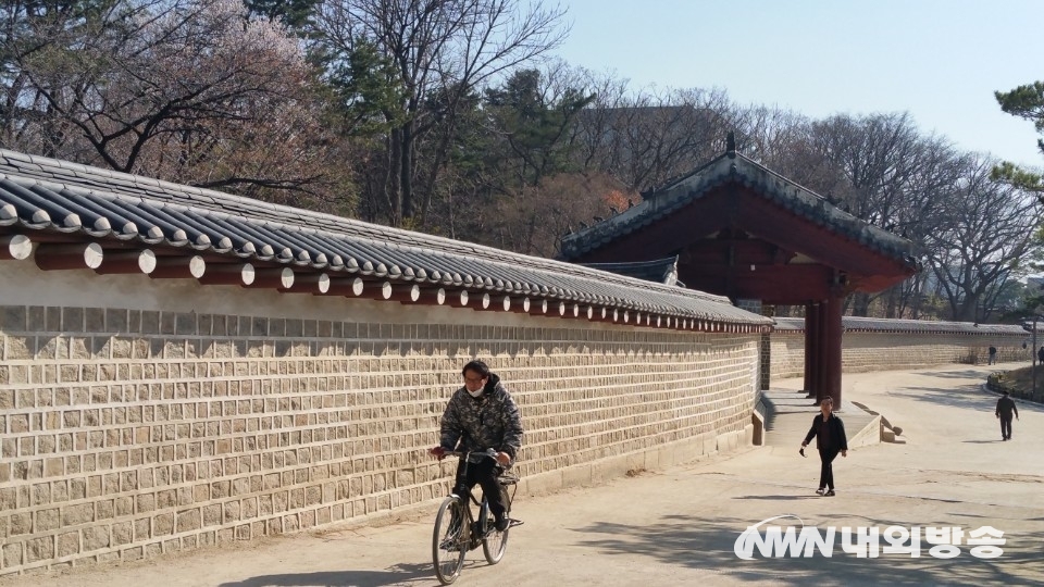 ▲서울 종로구 종묘 앞 풍경. 2020.03.24. (사진=내외방송 김택진 기자)