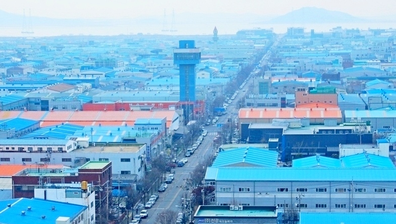 코로나19 확산으로 국내 중견기업이 경영 애로를 겪고 있다. 시화공단 전경. (사진=정수남 기자)