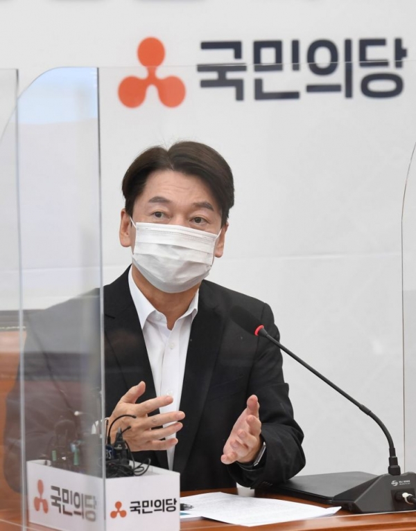▲ ▲ 국민의당 안철수대표.&nbsp;