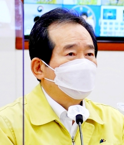 ▲ 정세균 국무총리가 3일 윤석열 총장을 향해 "전날 중수청 추진에 대한 반대 발언은 정치인 발언 같았다"고 일침했다. (사진=총리실)