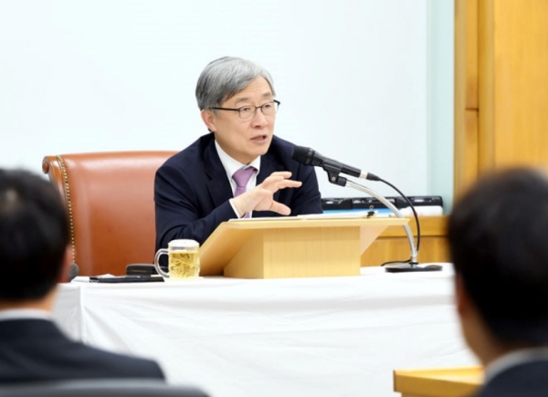 ▲ 28일 사의를 표명한 최재형 감사원장.(사진=감사원)