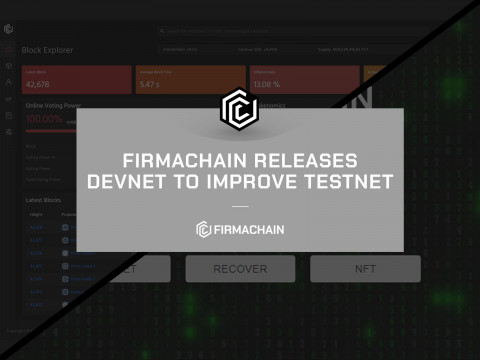 ▲ 피르마체인이 테스트넷 고도화 위한 데브넷을 공개했다. (사진=피르마 제공)