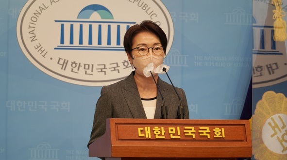 ▲ 송문희 김동연 대선 후보 캠프 대변인.(사진=김동연 후보 캠프)