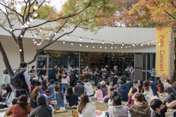 양천공원파크데이, 파크 콘서트 진행모습 (사진=서울그린트러스트 제공)