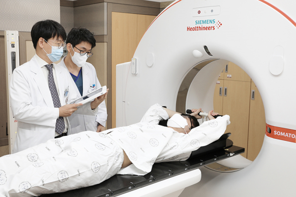 고려대안산병원에 도입된 독일산 최첨담 CT 시뮬레이터.(사진=안산병원)