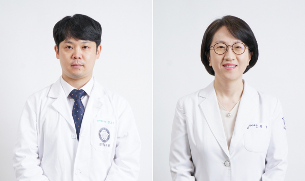 경희대학교병원 소아청소년과 김도현, 내분비내고 전숙 교수(좌측부터).(사진=경희대병원)