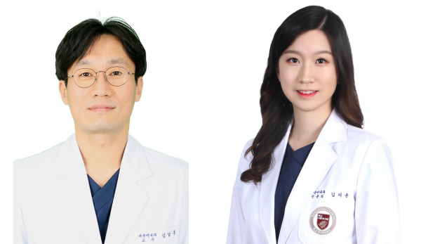 김남훈(왼쪽), 김지윤(오른쪽) 고려대학교 안암병원 내분비내과 교수.(사진=고려대학교 안암병원)