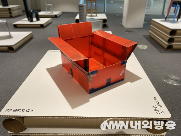 곽도경, '박스체어'. 2022.9.13. (사진=박세정 기자)
