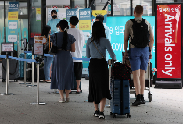 인천국제공항 코로나19 검사소. (사진=연합뉴스)