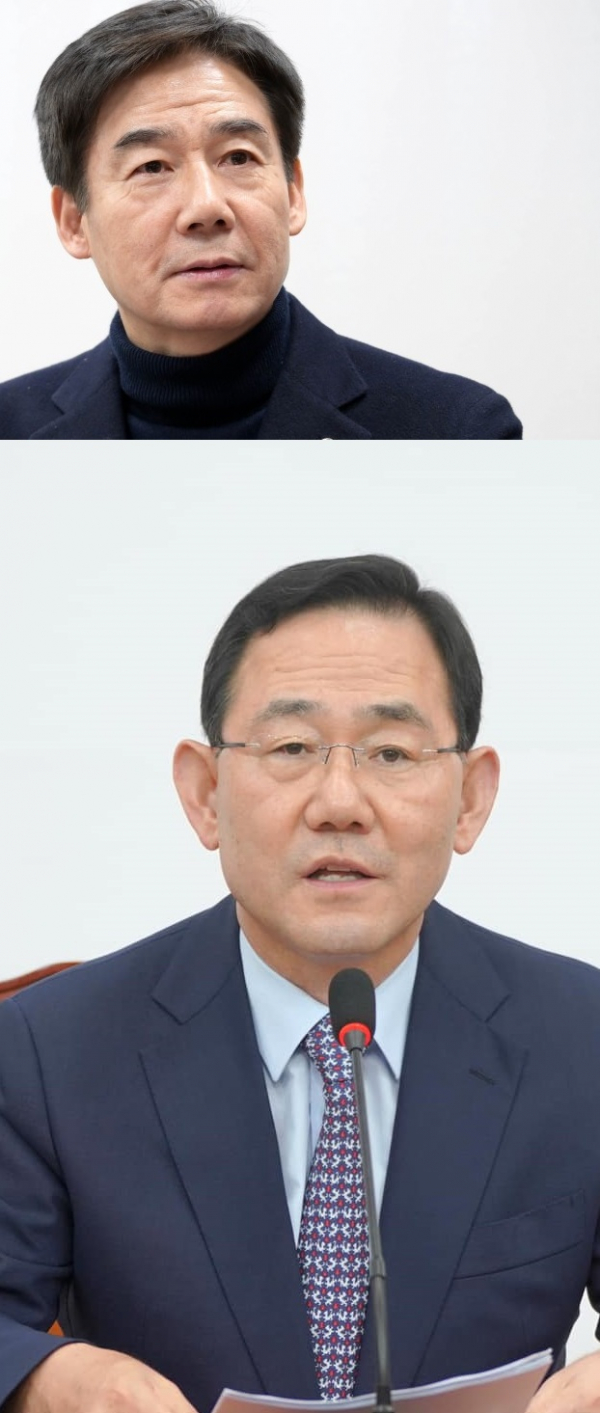 사진 위 이용호 의원, 사진 아래 주호영 의원.(사진=각 의원 페이스북, 블로그)