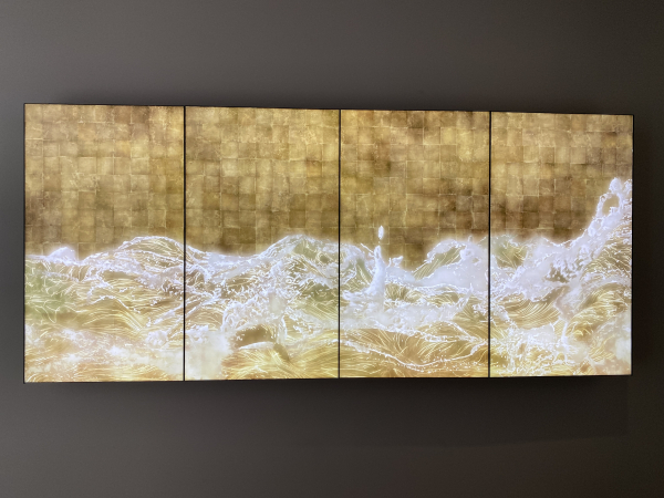 teamLab, 빛의 물결. 2022.9.28. (사진=박세정 기자)