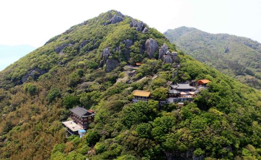 여수 금오산 향일암 일월 전경. (사진=문화재청)