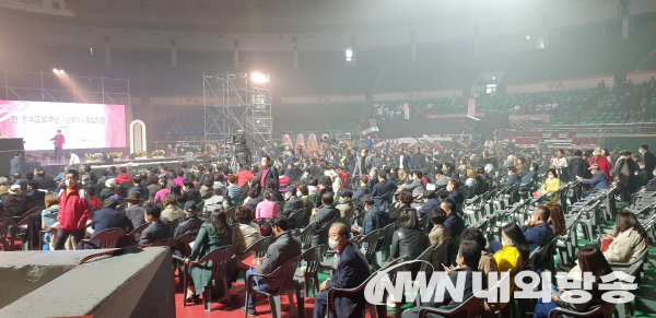 한·중 수교 30주년을 맞이해 지난 27일 오후 12시 기념축제(공동위원장:총회장 장옥권·윤상현 국민의힘 의원)가 서울 송파구 잠실학생체육관에서 성대하게 개최됐다.2022.10.27.(사진=최준혁 기자)