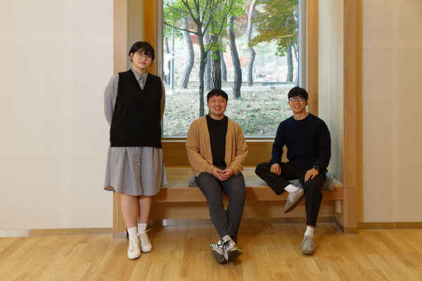 (왼쪽부터) 구지원, 이현준, 임동준 UNSIT 에너지화학공학과 연구원.(사진=UNIST)