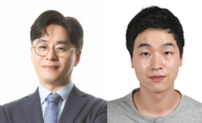(왼쪽부터)전상훈 KAIST 전기및전자공학부 교수와 김기욱 박사과정.(사진=KAIST)