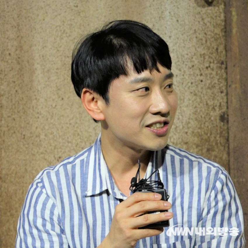 연극 '망원동 브라더스'에서 오영준 역으로 활약하고 있는 김준희 배우.2022.12.07.(사진=박용환 기자)