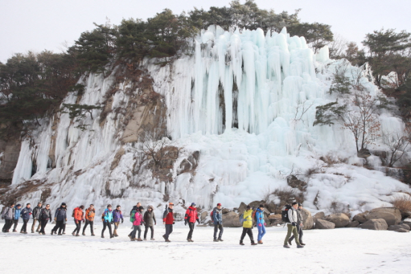 '한탄강 얼음트레킹 축제' 모습. (사진=한국관광공사)