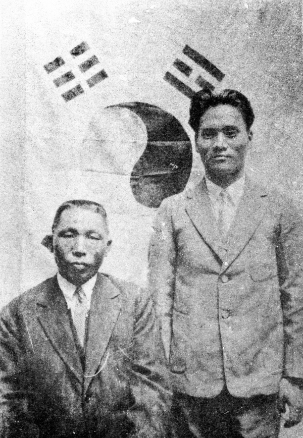 김구 선생과 윤봉길 의사. (사진=국가보훈처)