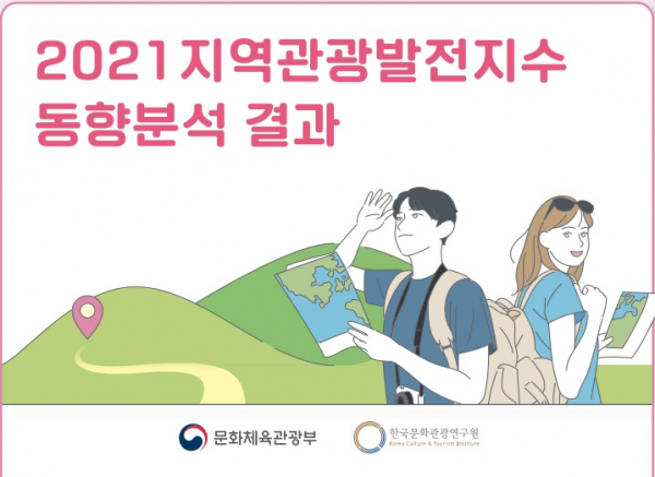 2021 지역별관광발전지수 동향분석 결과.(사진=문화체육관광부)