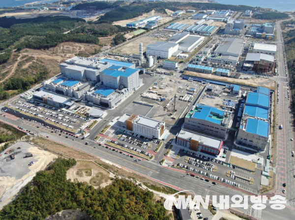 포항 영일만산단에 조성된 에코배터리 포항캠퍼스 전경(사진=포항시청)