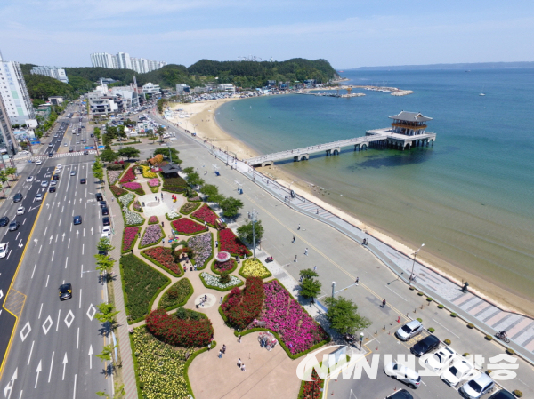 포항시,영일대 장미원 전경(사진=포항시)