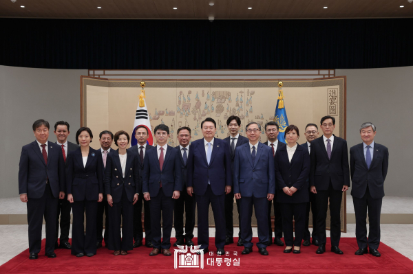 윤석열 대통령이 3일, 신임 차관 13명을 임명했다. (사진=대통령실)