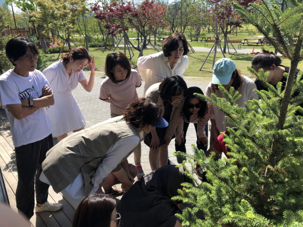 서울식물원 프로그램 교육(사진=서울특별시청)