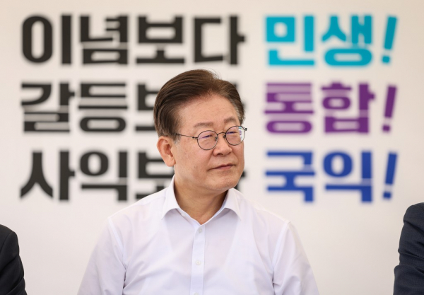 지난달 31일, 단식투쟁을 시작한 이재명 민주당 대표. (사진=더불어민주당)