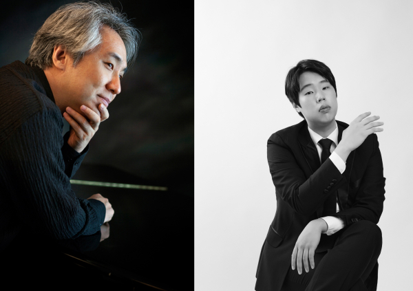 피아니스트 김대진(왼쪽)과 박재홍. (사진=예술의전당)