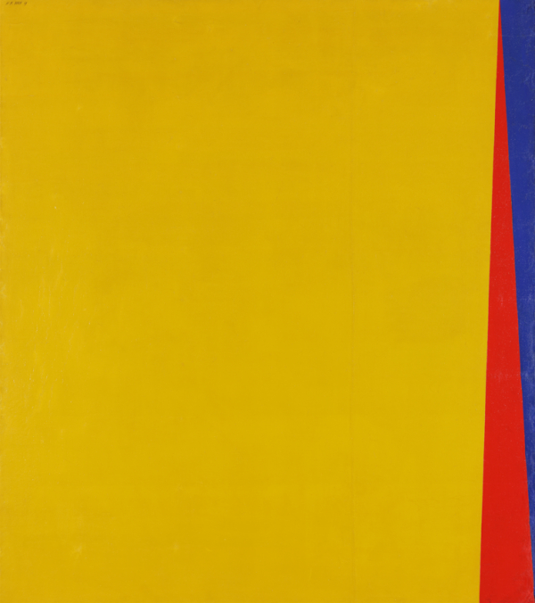 윤형근, 69-E8, 1969, 면천에 유채, 165×145cm, 국립현대미술관 소장