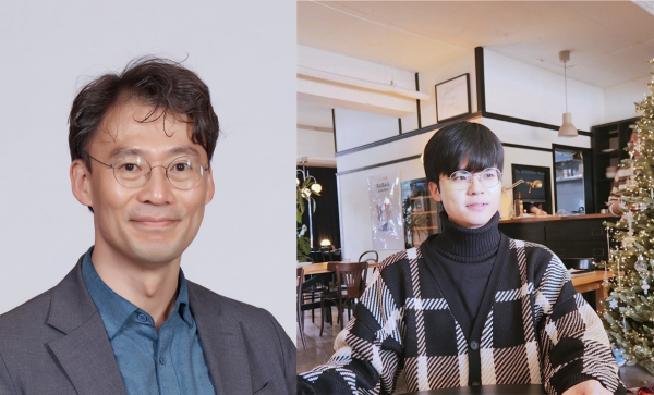 (왼쪽부터)김희탁 KAIST 생명화학공학과 교수와 권혁진 박사과정.(사진=KAIST)