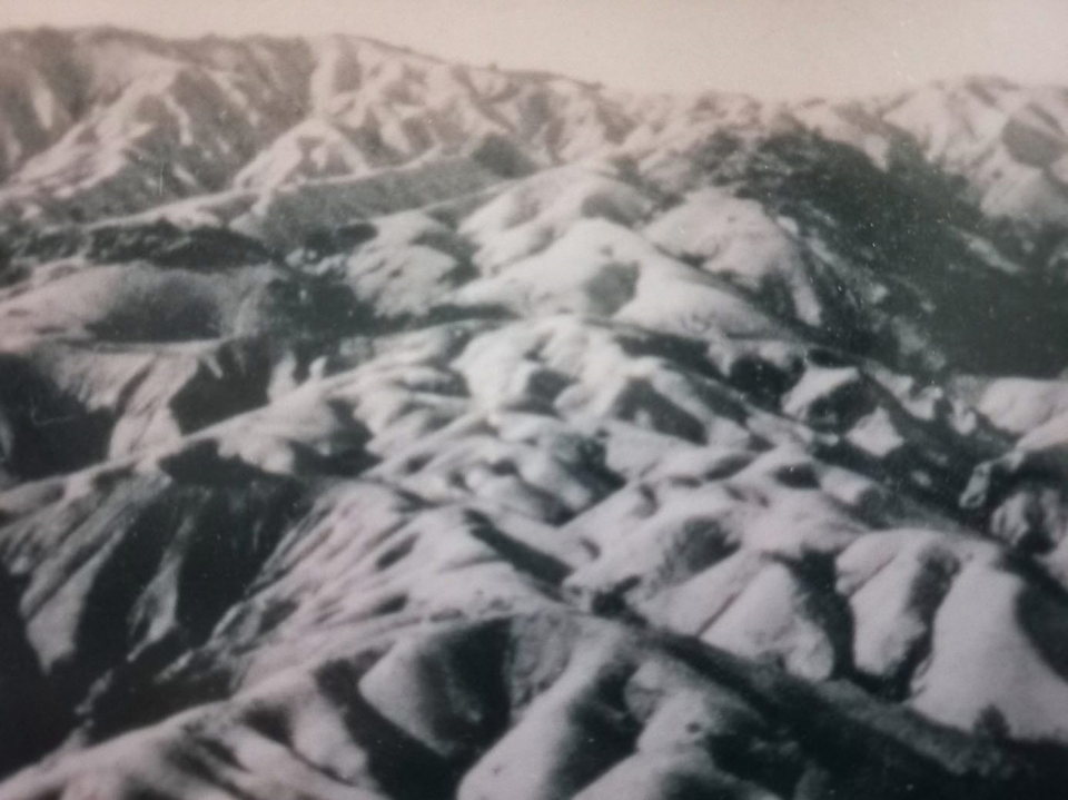 남한의  1950~60년대 민둥산의 모습(사진=김병구 박사)