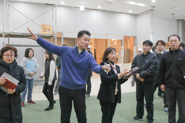 지난 22일 오언석 도봉구청장이  '도봉구 청년취업지원센터' 현장점검을 진행했다. (사진=도봉구)