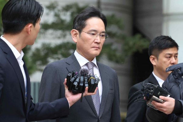 1심에서 무죄를 선고받은 이재용 삼성전자 회장(사진=연합뉴스)