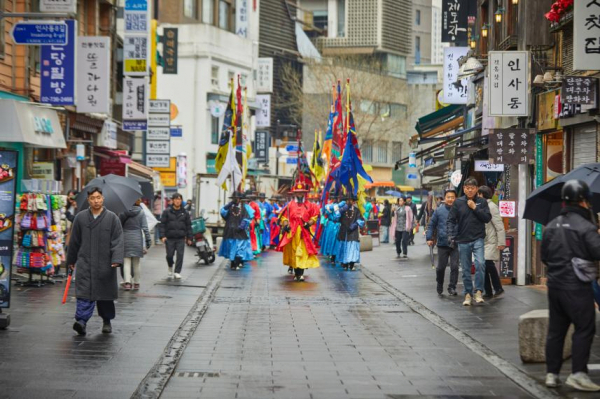 수문장 순라의식. (사진=문화재청)