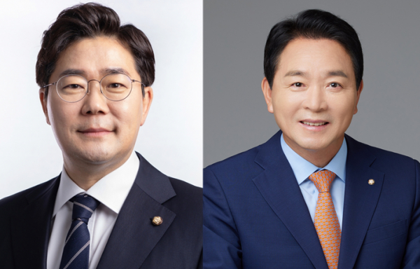 박찬대 더불어민주당 의원(좌), 성일종 국민의힘 의원(우) (사진=각 의원실)