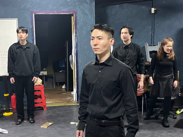연극 '엔트로피' 연습 모습(사진=극단 불)