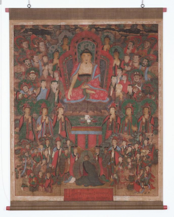 순천 송광사 영산회상도 및 팔상도. (사진=국가유산청)
