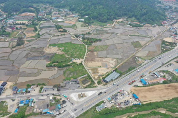 봉업사지 전경. (사진=문화재청)